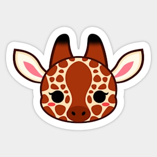 Cute Giraffe Sticker